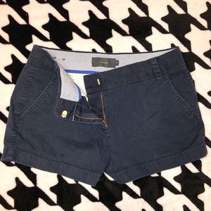 J.Crew 3 inch Chino short Navy size 0